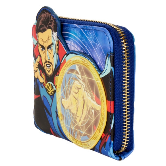Doctor Strange in the Multiverse of Madness Glow in the Dark Zip Around Wallet - Picture 7 of 11
